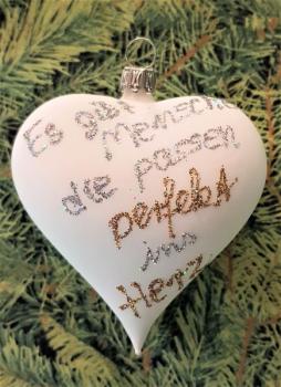 Herz mittel mit Spruch